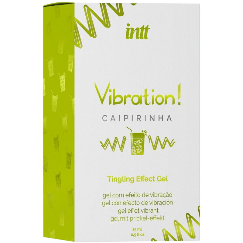 INTT - Kraftvolles Intimstimulationsgel Caipirinha Flüssiges Vibratorgel 15 ml