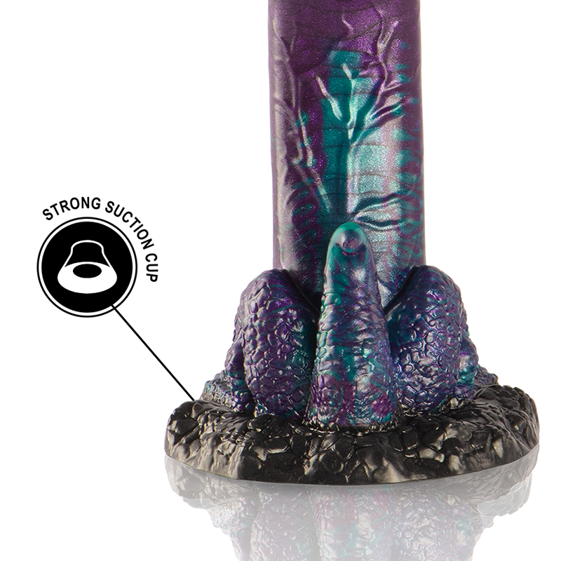 EPIC - BASILISK DILDO DOPPELT SCHUPPIGES VERGNÜGEN, KLEINE GRÖSSE