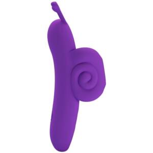 PRETTY LOVE - SNAIL leistungsstarker lila Fingerstimulator