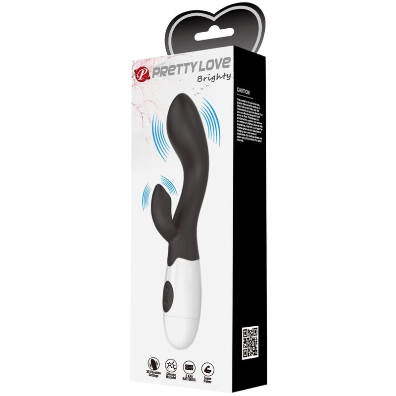PRETTY LOVE - BRIGHTY G-SPOT VIBRATOR Schwarz