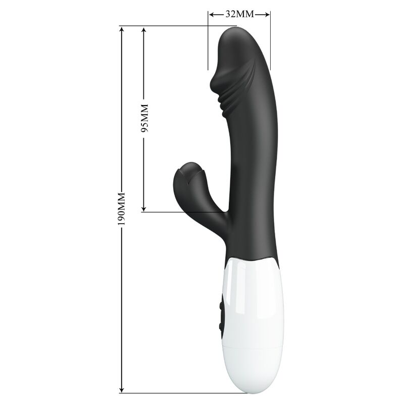 PRETTY LOVE - SNAPPY G-SPOT VIBRATOR Schwarz