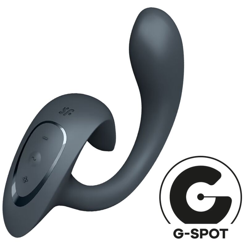 SATISFYER - G FOR GODDESS 1 Rabbit Vibrator Dunkelgrau