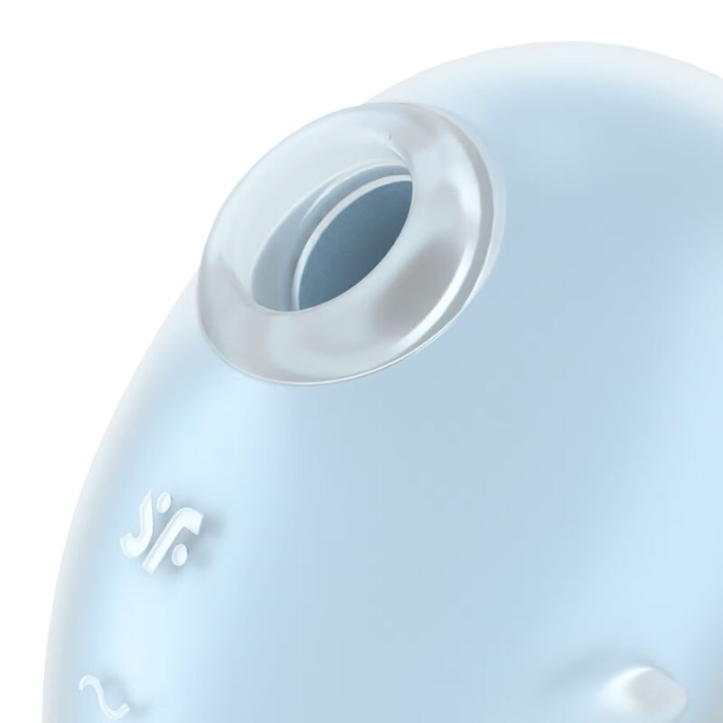 SATISFYER - CUTIE GHOST Auflegevibrator Hellblau