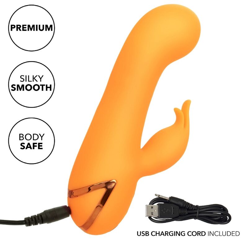 CALEXOTICS - MONTECITO MUSE Vibrator Rabbit Orange von CALIFORNIA DREAMING