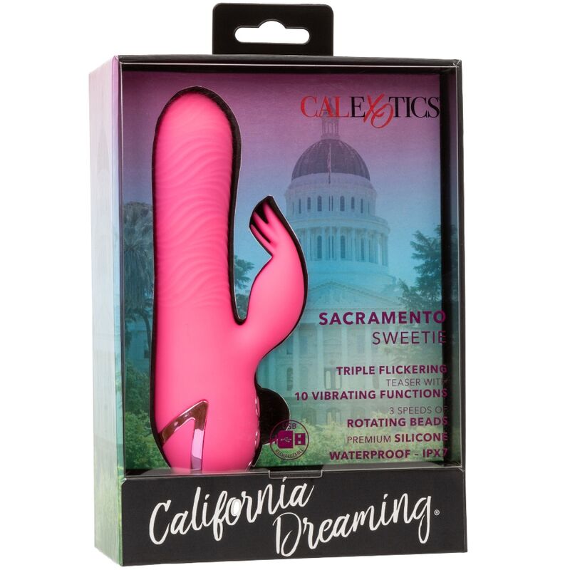 CALEXOTICS - SACRAMENTO SWEETIE VIBRATOR RABBIT ROSA VON CALIFORNIA DREAMING