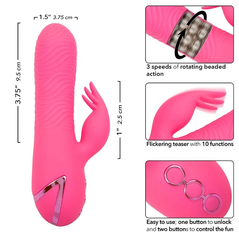 CALEXOTICS - SACRAMENTO SWEETIE VIBRATOR RABBIT ROSA VON CALIFORNIA DREAMING