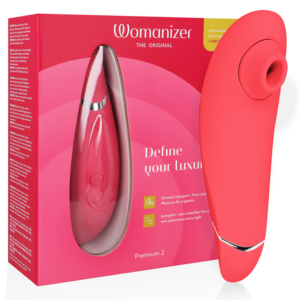 WOMANIZER - PREMIUM 2 Klitorisstimulator Himbeere