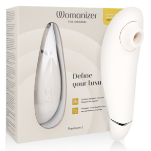 WOMANIZER - PREMIUM 2 Klitorisstimulator Warmgrau