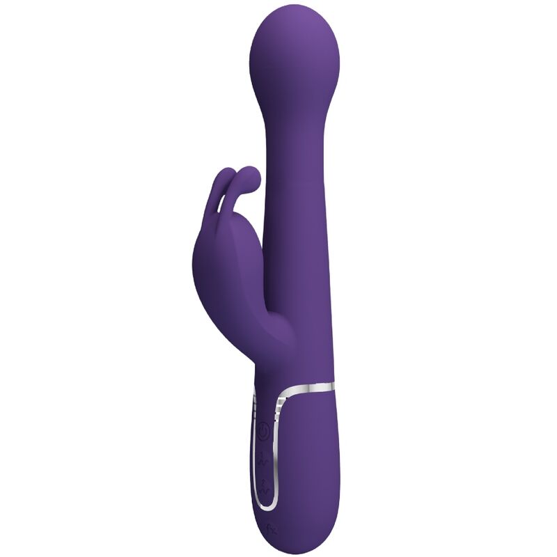 DEJON RABBIT VIBRATOR 3 IN 1 MULTIFUNKTIONS-LILA