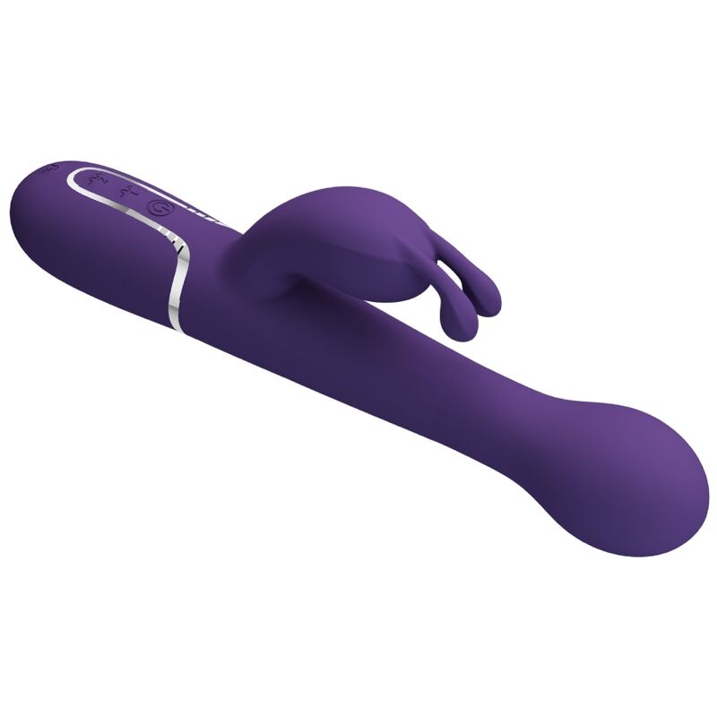 DEJON RABBIT VIBRATOR 3 IN 1 MULTIFUNKTIONS-LILA