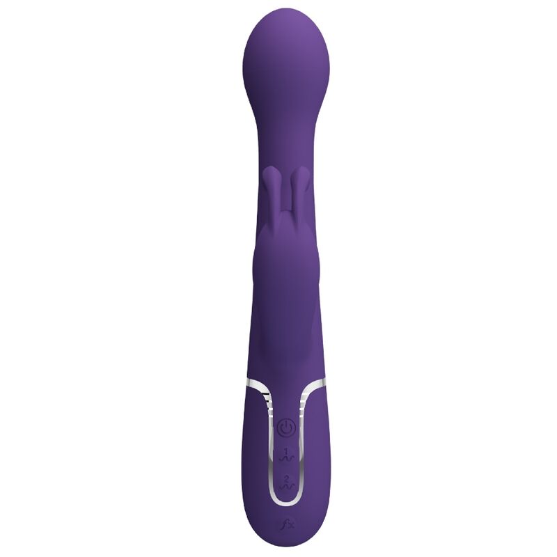 DEJON RABBIT VIBRATOR 3 IN 1 MULTIFUNKTIONS-LILA