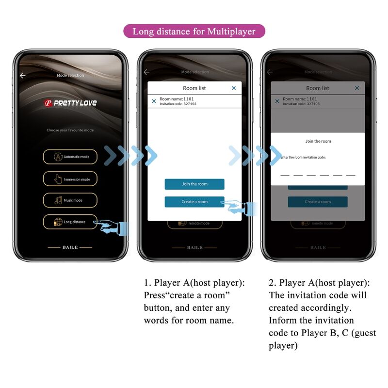 PRETTY LOVE - HECTOR Elektroschock-Vibrator kostenlose App Lila