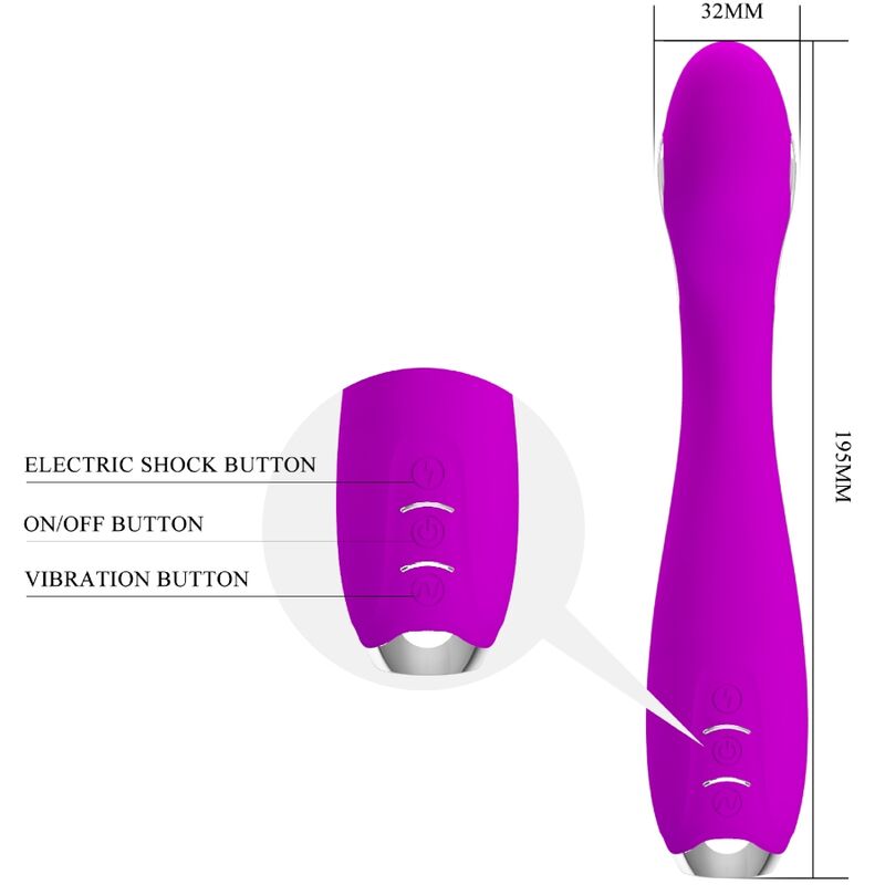 PRETTY LOVE - HECTOR Elektroschock-Vibrator kostenlose App Lila