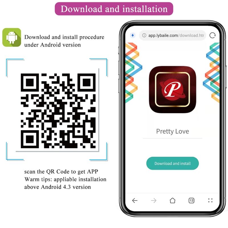 PRETTY LOVE - HECTOR Elektroschock-Vibrator kostenlose App Lila