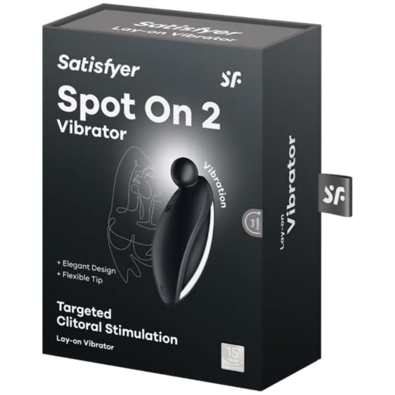 SATISFYER - SPOT ON 2 Auflegevibrator Schwarz