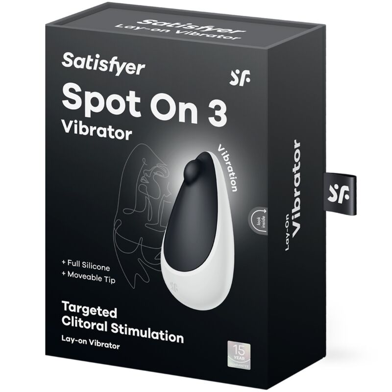 SATISFYER - SPOT ON 3 Schwarzer Klitorisstimulator