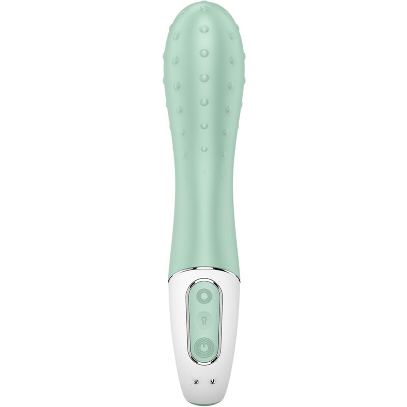 SATISFYER - AIR PUMP VIBRATOR 3 Aufblasbarer G-Punkt Mint