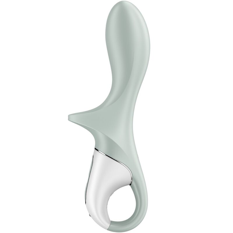 SATISFYER - AIR PUMP BOOTY 3 Aufblasbarer Analvibrator Graugrün