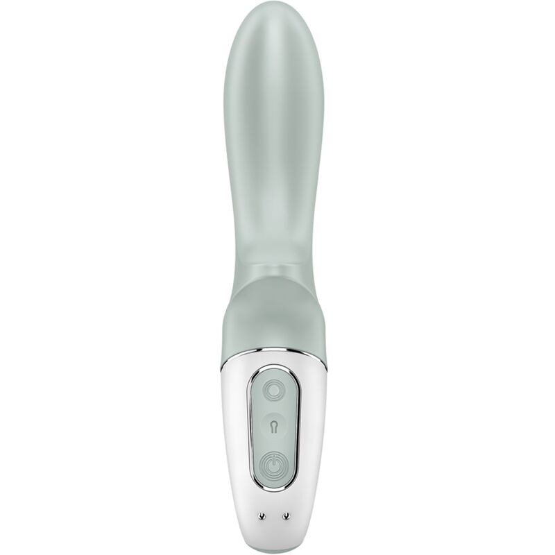 SATISFYER - AIR PUMP BOOTY 3 Aufblasbarer Analvibrator Graugrün