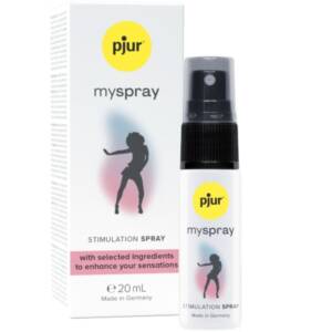 PJUR - Stimulierendes MySpray steigert die Lust der Frau.