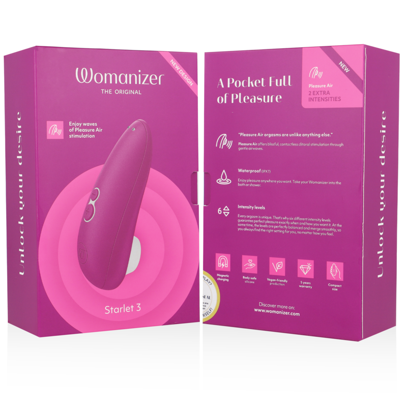 WOMANIZER - STARLET 3 Klitorisstimulator Violett