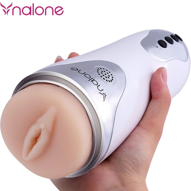 NALONE - MAGICIAN MASTURBATOR mit Vibration Weiß