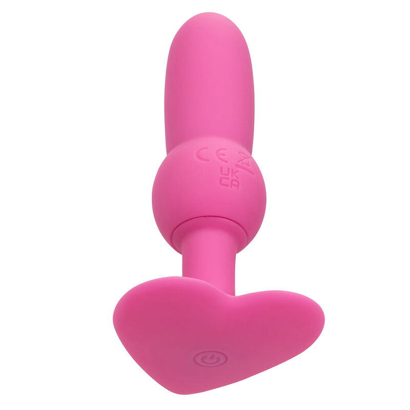 CALEXOTICS - FIRST TIME ANALPLUG MIT PERLENSONDE 10 VIBRATIONEN ROSA