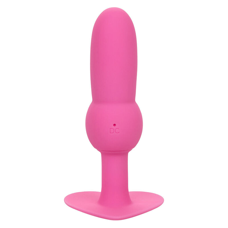 CALEXOTICS - FIRST TIME ANALPLUG MIT PERLENSONDE 10 VIBRATIONEN ROSA