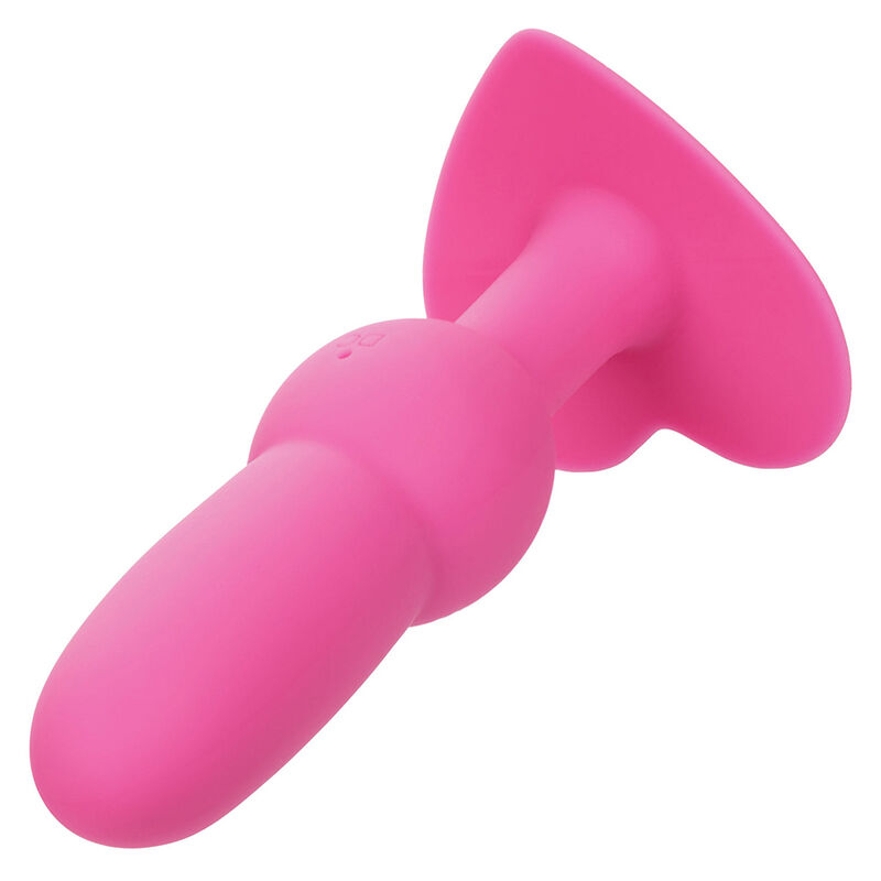 CALEXOTICS - FIRST TIME ANALPLUG MIT PERLENSONDE 10 VIBRATIONEN ROSA