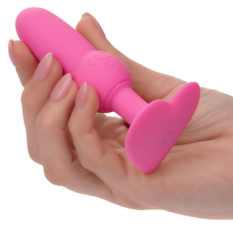 CALEXOTICS - FIRST TIME ANALPLUG MIT PERLENSONDE 10 VIBRATIONEN ROSA