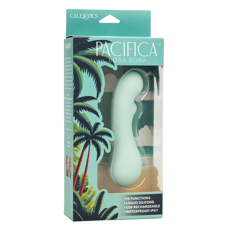 CALEXOTICS - PACIFICA BORA BORA G-Punktstimulator 10 Vibrationen Aqua