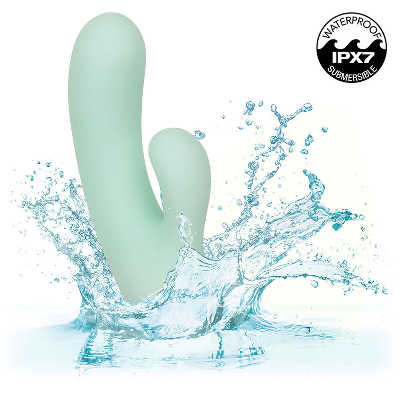 CALEXOTICS - PACIFICA FIJI VIBRATOR & G-PUNKT-STIMULATOR 10 VIBRATIONEN AQUA