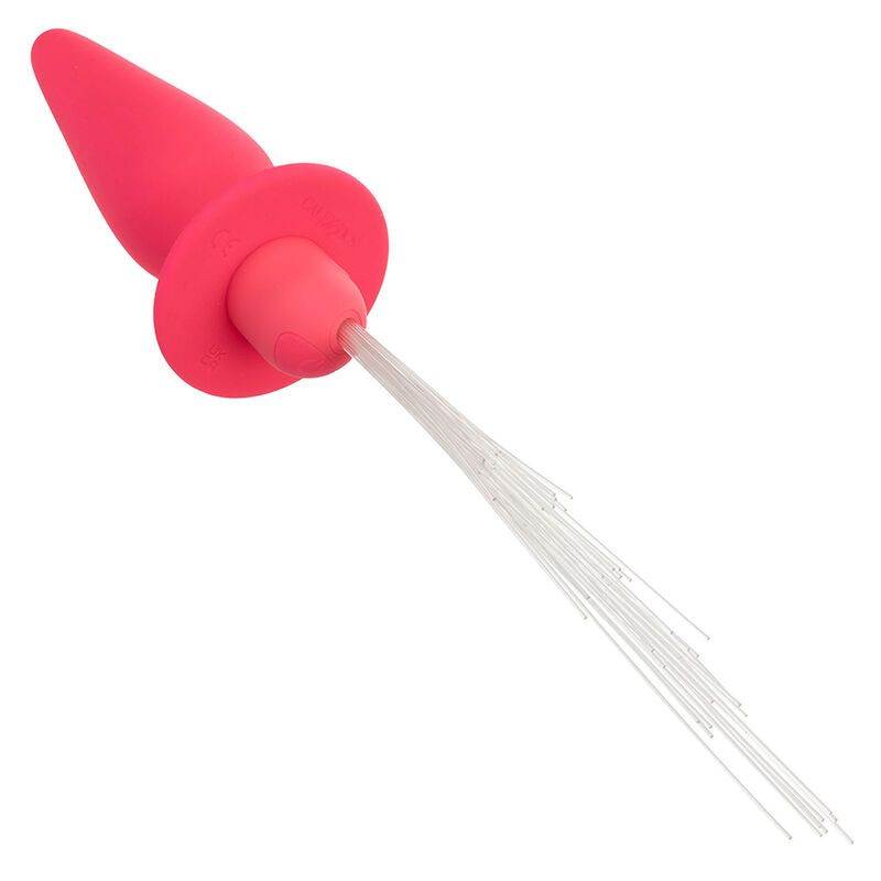 CALEXOTICS - SOUTHERN LIGHTS LIGHT UP Leuchtender Analplug 10 Vibrationen Silikon Rosa