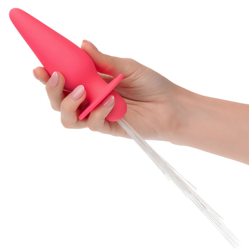 CALEXOTICS - SOUTHERN LIGHTS LIGHT UP Leuchtender Analplug 10 Vibrationen Silikon Rosa