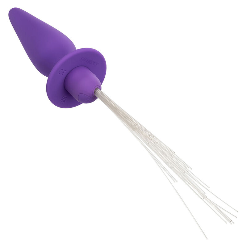 CALEXOTICS - SOUTHERN LIGHTS LIGHT UP Leuchtender Analplug 10 Vibrationen Silikon Lila