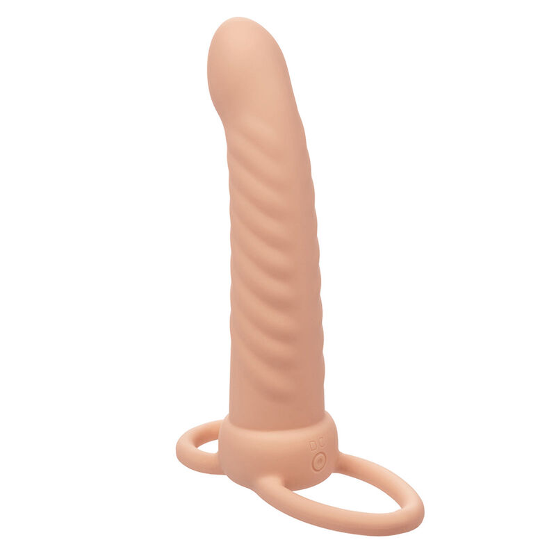 CALEXOTICS - MAXX RIPPLED DUAL PENETRATOR 10 VIBRATIONEN FLEISCH