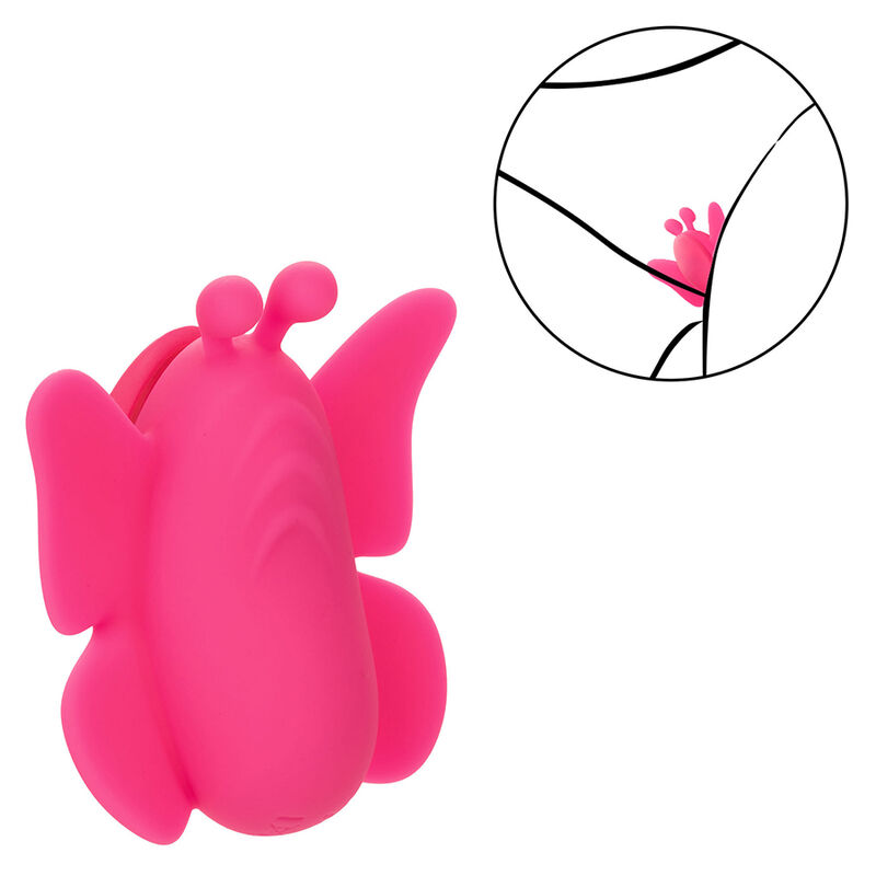 CALEXOTICS - NEON VIBES DER FLUTTER VIBE KLITORISSTIMULATOR 10 VIBRATIONEN ROSA