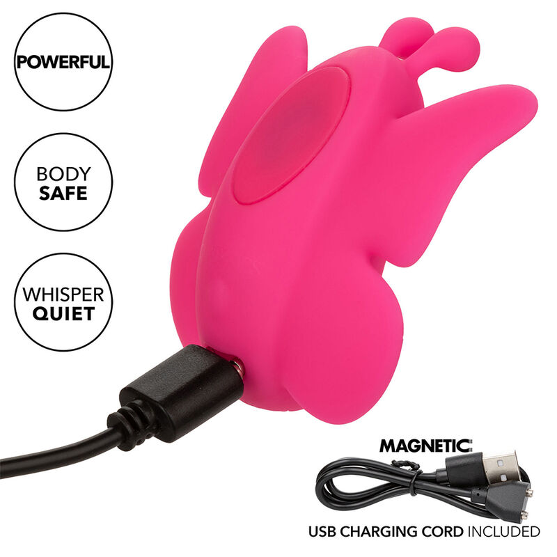 CALEXOTICS - NEON VIBES DER FLUTTER VIBE KLITORISSTIMULATOR 10 VIBRATIONEN ROSA