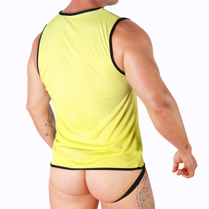 MACHO - GELBES T-SHIRT