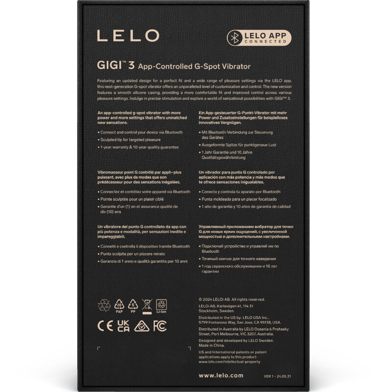 LELO - GIGI™ 3 G-Punkt-Vibrator Rosa