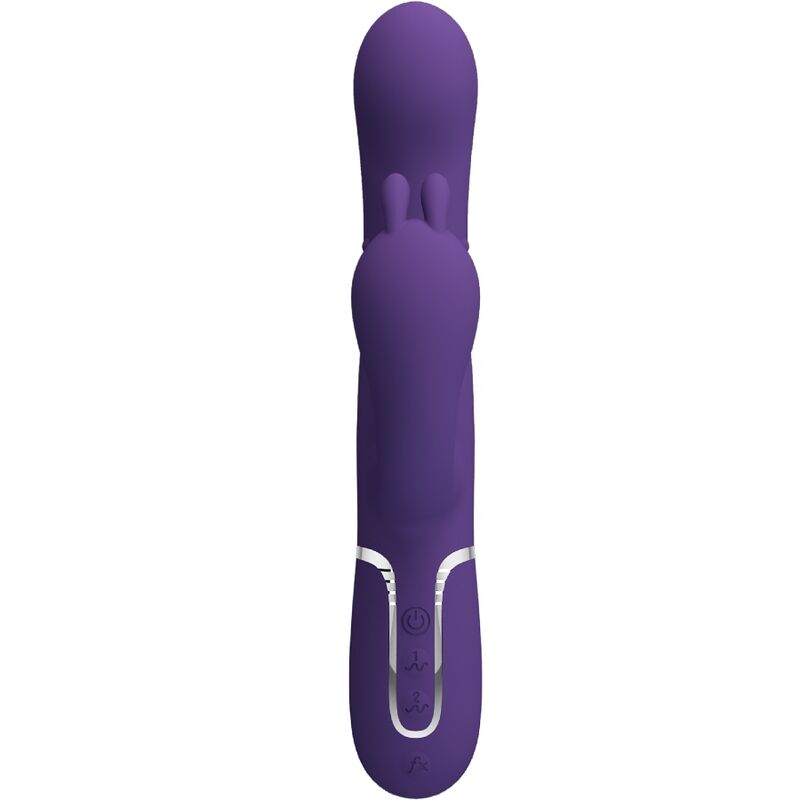 PRETTY LOVE - CAMMY TRIPLE VIBRATOR Multifunktion 4 in 1 Lila