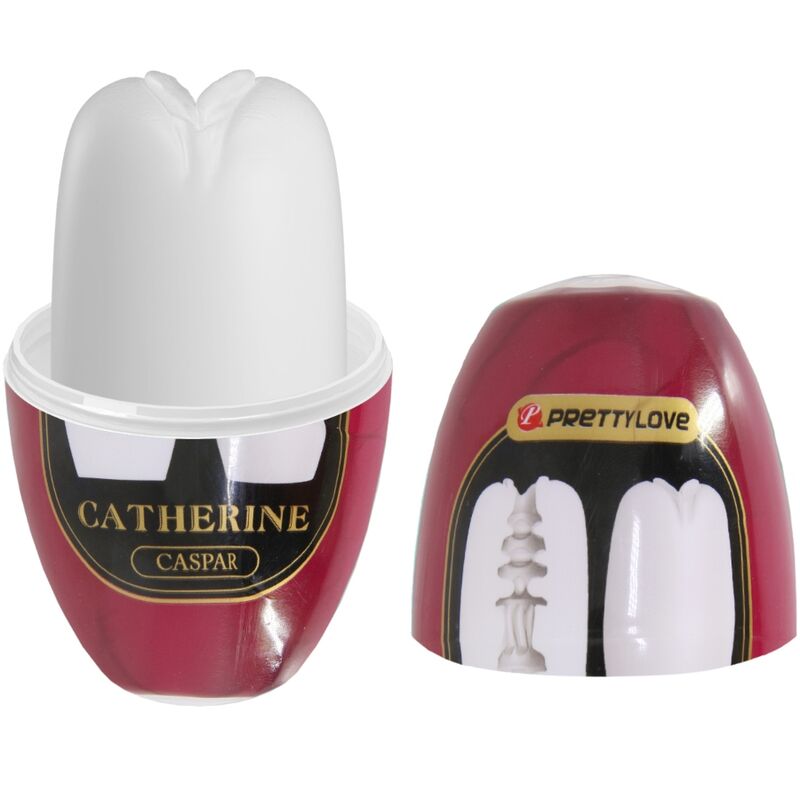PRETTY LOVE - CATHERINE Männlicher Masturbator Weiß