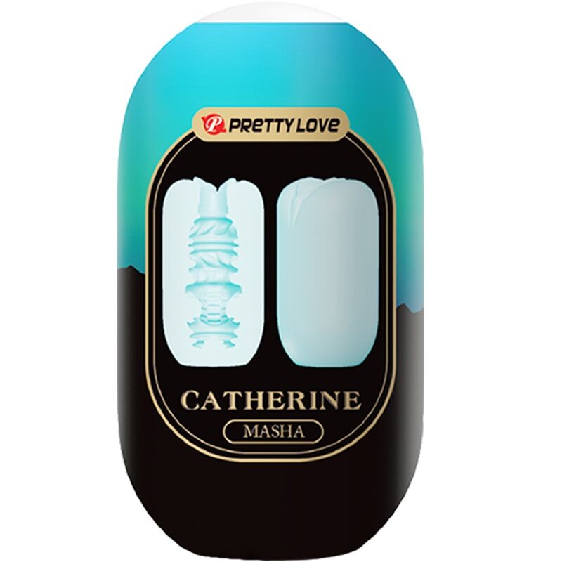PRETTY LOVE - MASHA männlicher Masturbator Blau