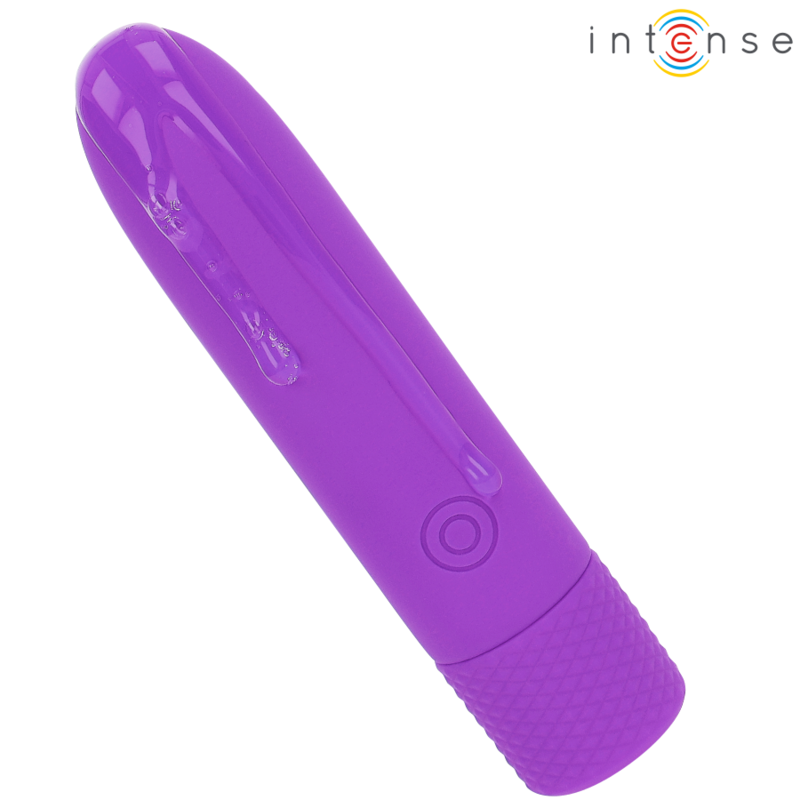 INTENSE - SYMONE USB-wiederaufladbarer Bullet-Vibrator 8 Vibrationen Lila 10 x 2,2 cm