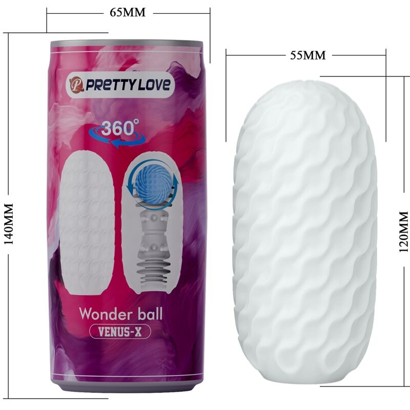 Entdecken Sie den PRETTY LOVE - VENUS X männlichen Masturbator Modell 3 in elegantem Weiß. Dieser hochwertige Masturbator bietet Ihnen ein unvergleichliches Vergnügen mit seiner realistischen Textur und ergonomischen Form. Lassen Sie sich von den intensiven Empfindungen mitreißen und genießen Sie unvergessliche Momente der Selbstbefriedigung. Perfekt für aufregende Solo-Abenteuer oder als sinnliches Spielzeug in Ihren intimen Stunden zu zweit. Gönnen Sie sich das Beste und erleben Sie pure Lust mit dem PRETTY LOVE - VENUS X!