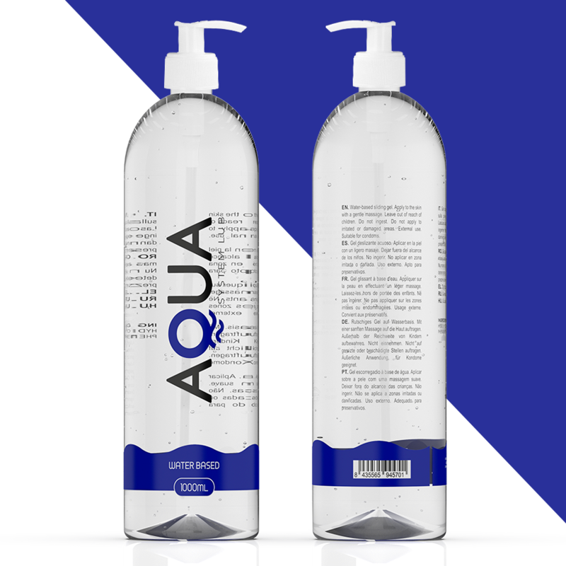 AQUA QUALITY - Wasserbasiertes Gleitgel 1000 ml