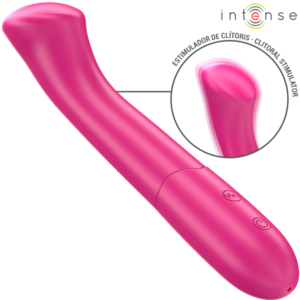 INTENSE - PATY VIBRATOR 19 CM FLEXIBEL 10 VIBRATIONSMODI MODELL 2 ROSA