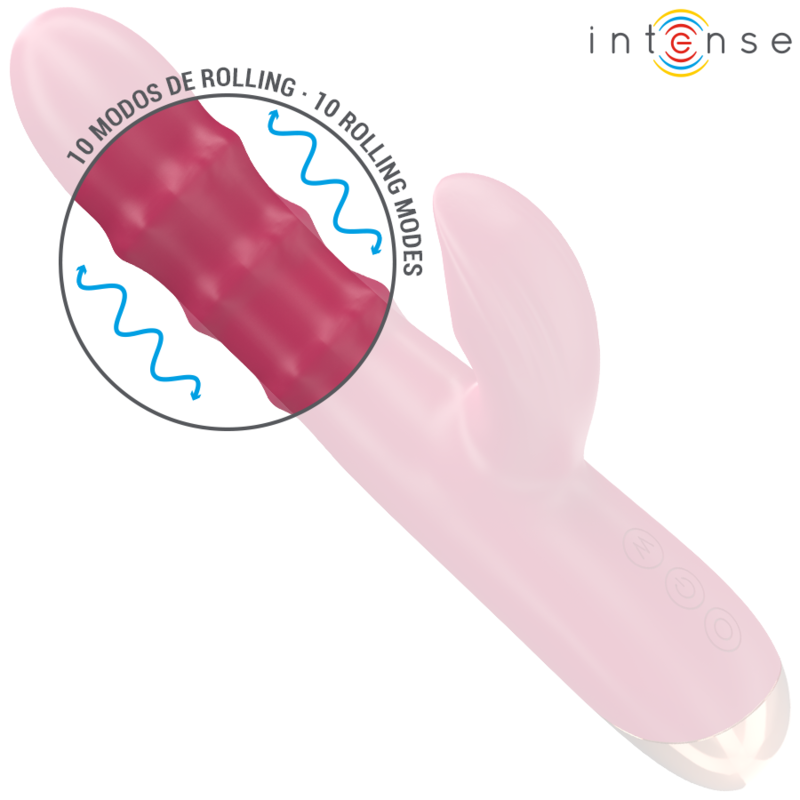 INTENSE - CHLOE Multifunktionsvibrator 3 in 1 Rot