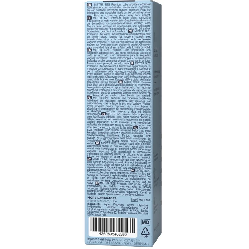 MISTER SIZE - Premium-Gleitgel 100 ml