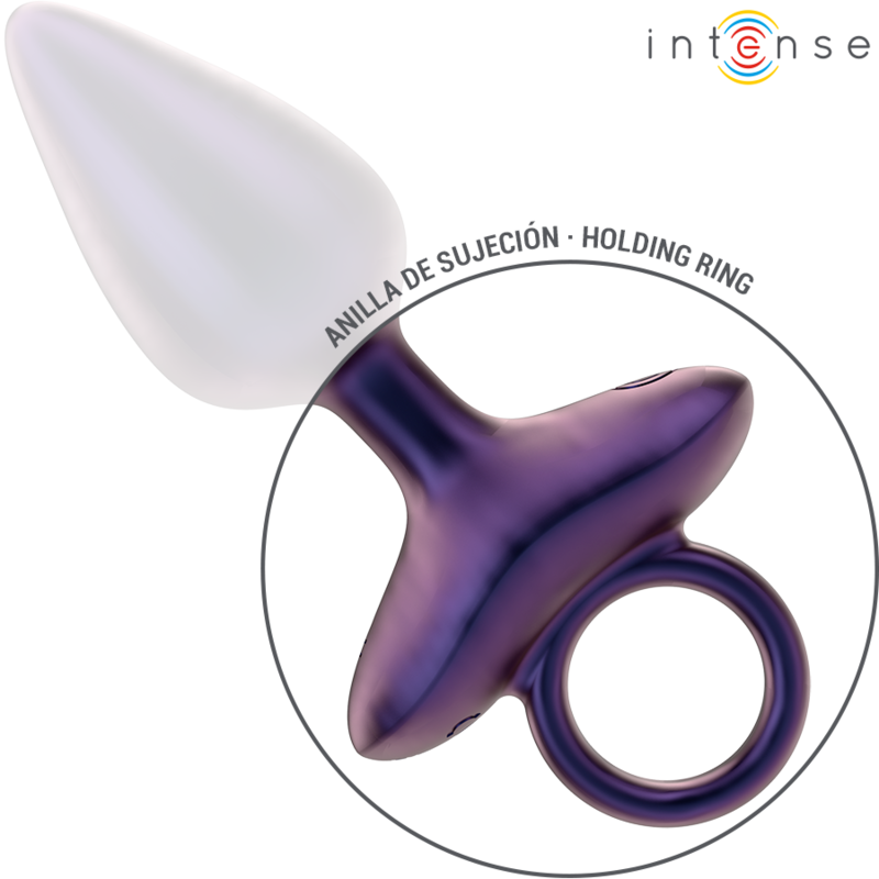 INTENSE - MICHAEL VIBRIERENDER ANALSTECKER MODELL 2 MIT FERNBEDIENUNG